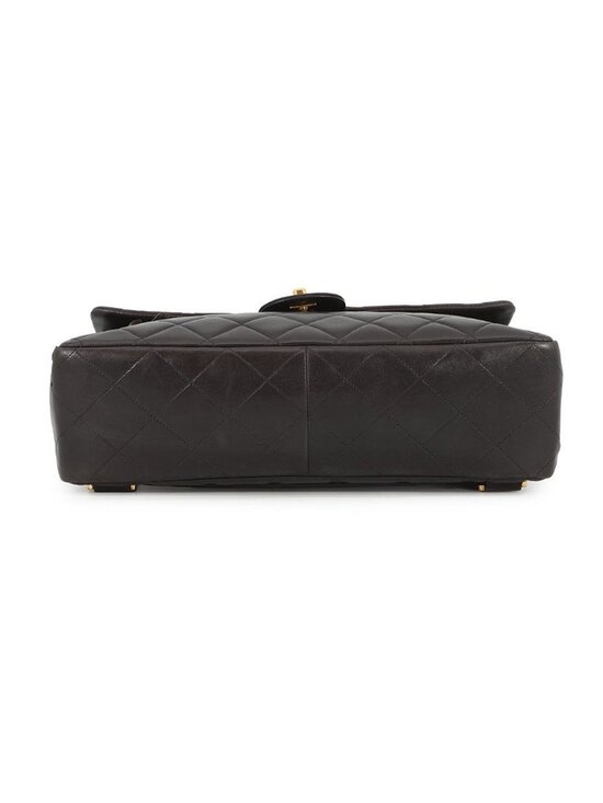 Chanel Backpack CC Logo Quilted Lambskin Black main image 8